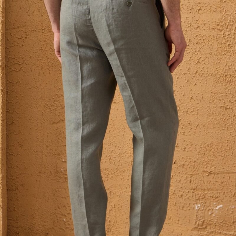 Men’s Navy Zip Linen Jacket & Sage Trousers Set Smart Casual Summer Outfit 15 men s navy zip linen jacket sage trousers set smart casual summer outfit 5 scaled - stylecityinc