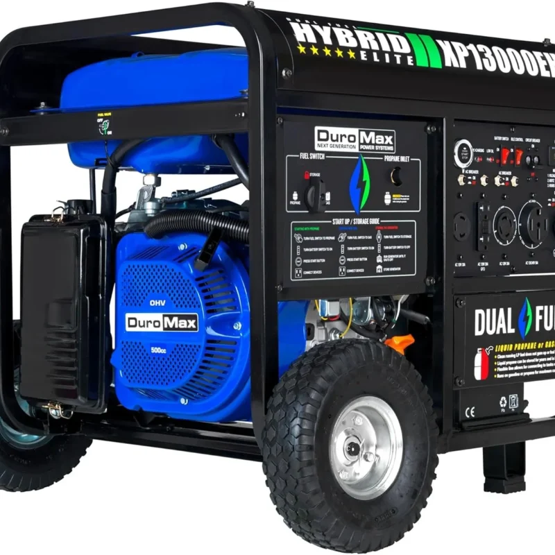 DuroMax XP13000EH 13,000 Watt Dual Fuel Portable Generators. 9 1 159 1 - stylecityinc