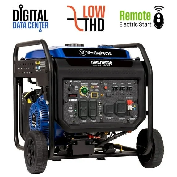 Westinghouse 10,000-Watt Portable Inverter Generators. 4 Westinghouse 10,000-Watt Portable Inverter Generators. - Image 4