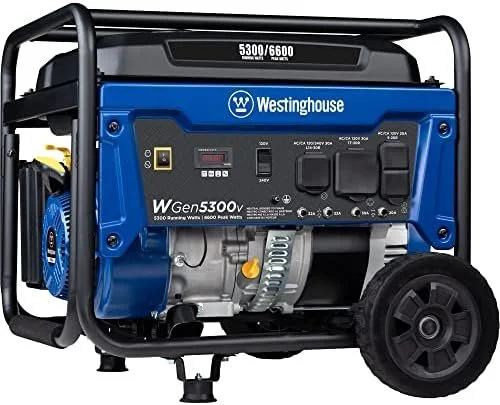 Westinghouse 6600 Peak Watt Home Backup Portable Generator, Transfer Switch Ready 30A Outlet, RV Ready 30A Outlets. 8 Westinghouse 6600 Peak Watt Home Backup Portable Generator, Transfer Switch Ready 30A Outlet, RV Ready 30A Outlets. - Image 8