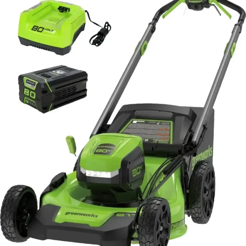 Greenworks 80V 21-Inch Self-Propelled Lawn Mowers. 11 1 427 1 - stylecityinc
