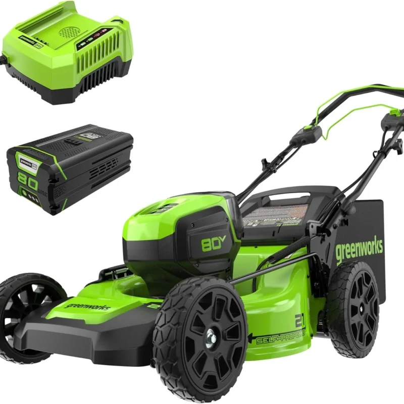 Greenworks 80V 21″ Cordless Self-Propelled Lawn Mowers. 11 1 429 1 - stylecityinc