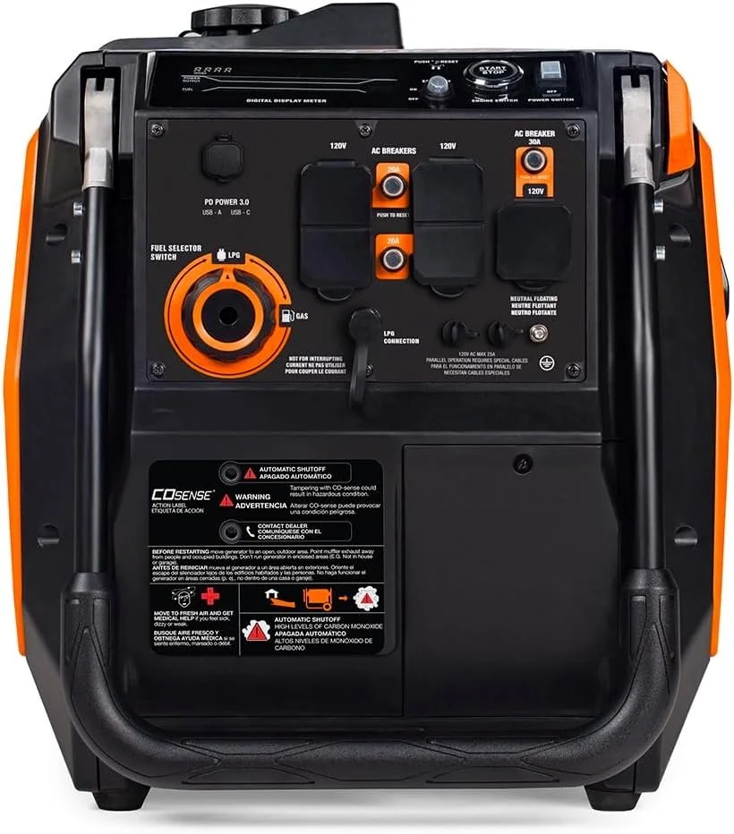 Generac iQ5200 5200W Dual Fuel Portable Inverter Generators. 4 Generac iQ5200 5200W Dual Fuel Portable Inverter Generators. - Image 4