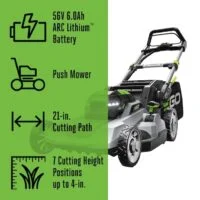 EGO POWER+ LM2114 21″ Brushless Push Lawn Mower Kits. 5 EGO POWER+ LM2114 21″ Brushless Push Lawn Mower Kits. - Image 5