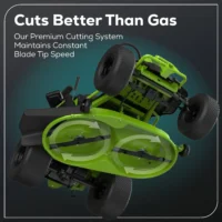 Greenworks 60V 42″ Cordless Battery CrossoverT Riding Lawn Mowers. 5 Greenworks 60V 42″ Cordless Battery CrossoverT Riding Lawn Mowers. - Image 5