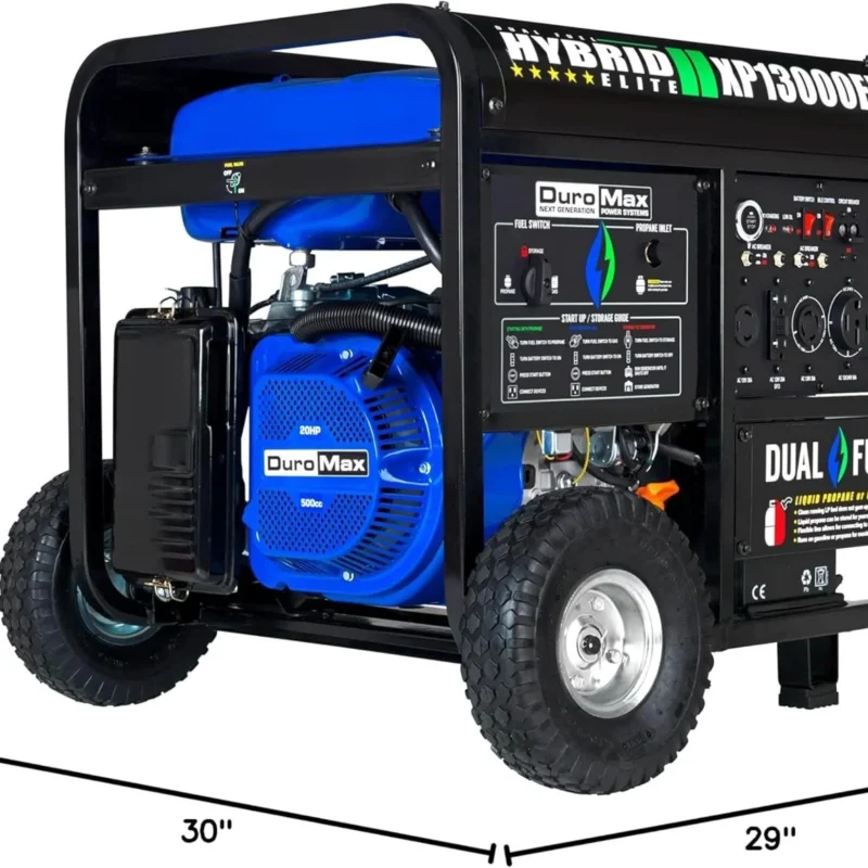 DuroMax XP13000EH 13,000 Watt Dual Fuel Portable Generators. 8 2 79 1 - stylecityinc