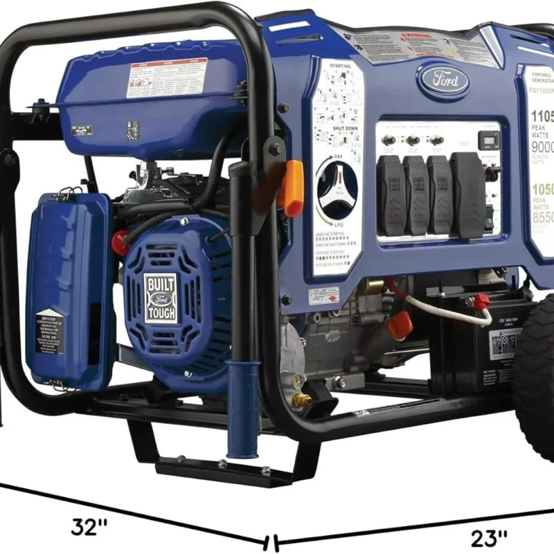 Ford 11,050 Watt Dual Fuel Portables Generators FG11050PBE 11 3 88 1 - stylecityinc