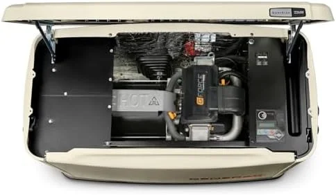 Generac Guardian 22kW Home Standby Generator with 200 Amp Transfer Switch, Durable All Aluminum, WiFi Enabled with G-Force Engine, Easy to Use, Whole House Powers Backups, Smart Outage Solution – Bisque 4 Generac Guardian 22kW Home Standby Generator with 200 Amp Transfer Switch, Durable All Aluminum, WiFi Enabled with G-Force Engine, Easy to Use, Whole House Powers Backups, Smart Outage Solution – Bisque - Image 4