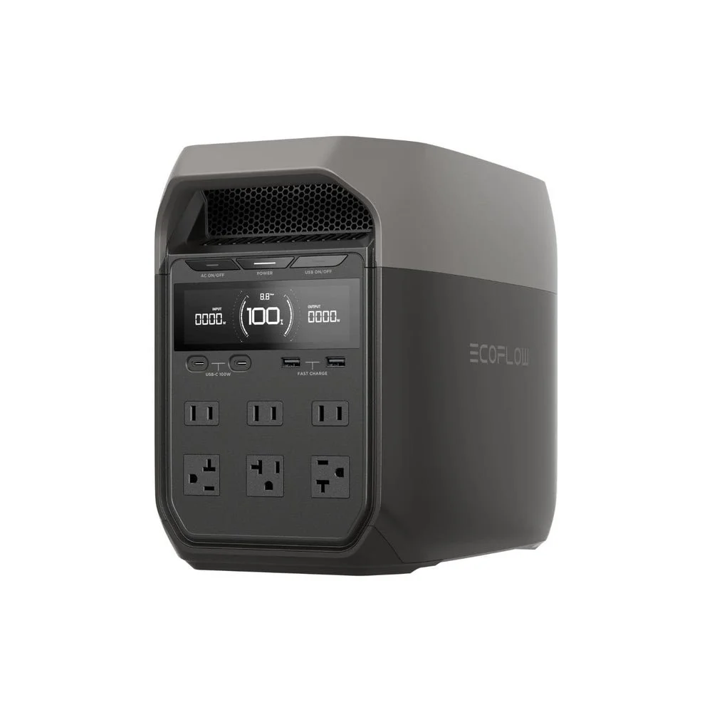 EcoFlow DELTA 3 Portable Power Stations. 2 EcoFlow DELTA 3 Portable Power Stations. - Image 2