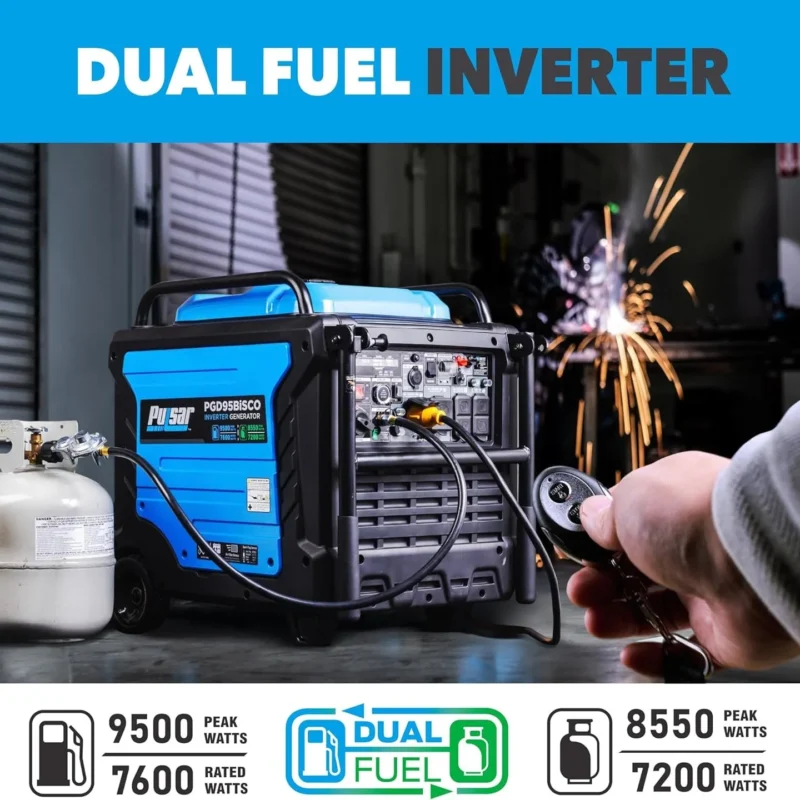 Pulsar PGD95BISCO Inverter Generators. 10 4 95 1 - stylecityinc