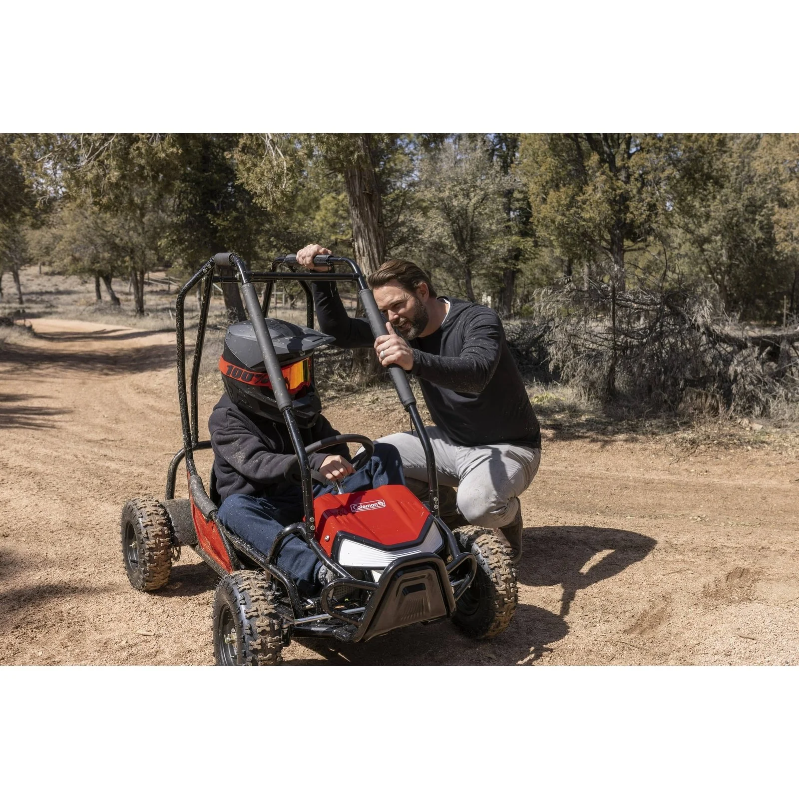 Coleman Powersports GK100 One-Seater Go Karts. 2 Coleman Powersports GK100 One-Seater Go Karts. - Image 2