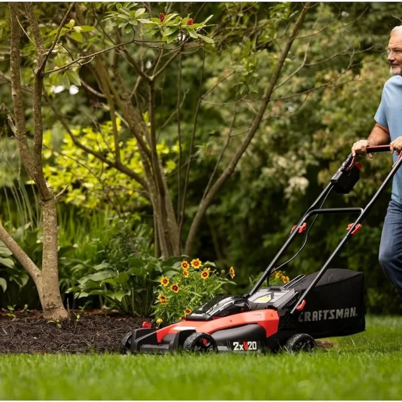 CRAFTSMAN V20 Lawn Mower, Push Mowers. 7 5 125 1 - stylecityinc