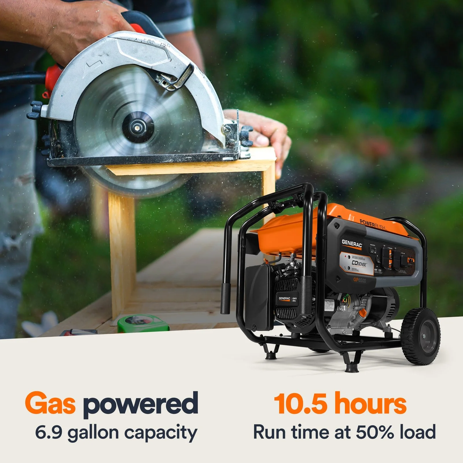 Generac 8125/6500 Watt Portable Generators. 3 Generac 8125/6500 Watt Portable Generators. - Image 3