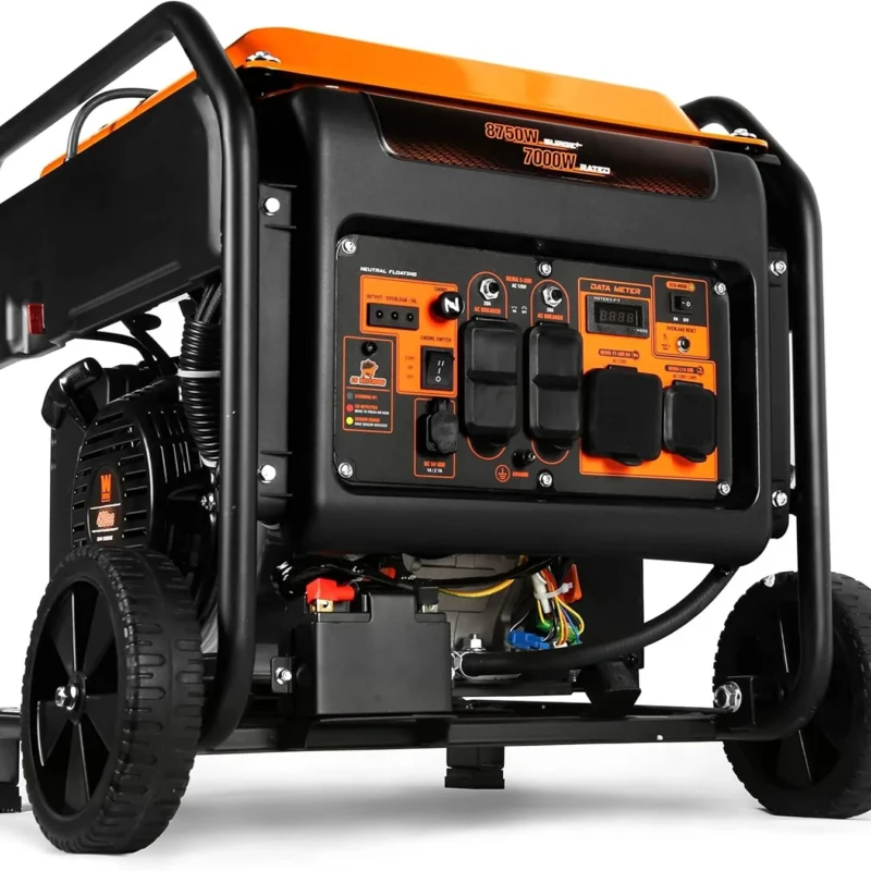 WEN DF875iX 8750-Watt RV and Transfer-Switch-Ready 120V/240V Duals. 7 5 88 1 - stylecityinc