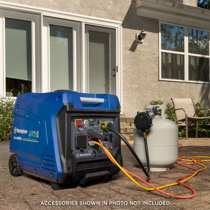 Westinghouse iGen4500DF 3700W Dual Fuel Portable Inverter Generators. 4 Westinghouse iGen4500DF 3700W Dual Fuel Portable Inverter Generators. - Image 4