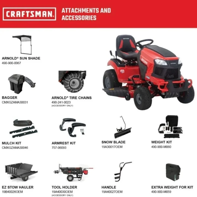 Craftsman T2200K 42-in 20 HP 725cc Hydrostatic Riding Mowers. 9 7 29 1 - stylecityinc