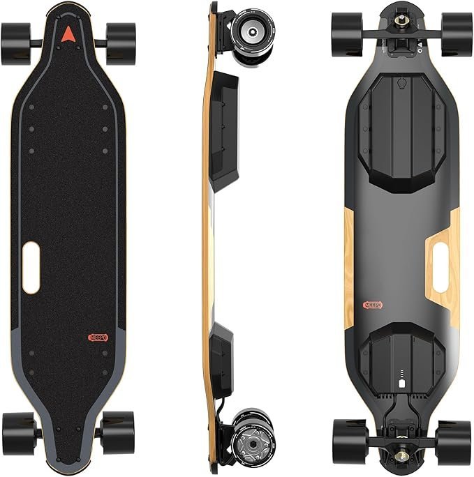 MEEPO Campus V5 Series/Envy Electric Skateboard with Remote, Top Speed Up to 29 Mph, 4 Speed Smooth Braking, Easy Carry Handle Design, Suitable for Adults & Teens 1 MEEPO Campus V5 Series/Envy Electric Skateboard with Remote, Top Speed Up to 29 Mph, 4 Speed Smooth Braking, Easy Carry Handle Design, Suitable for Adults & Teens