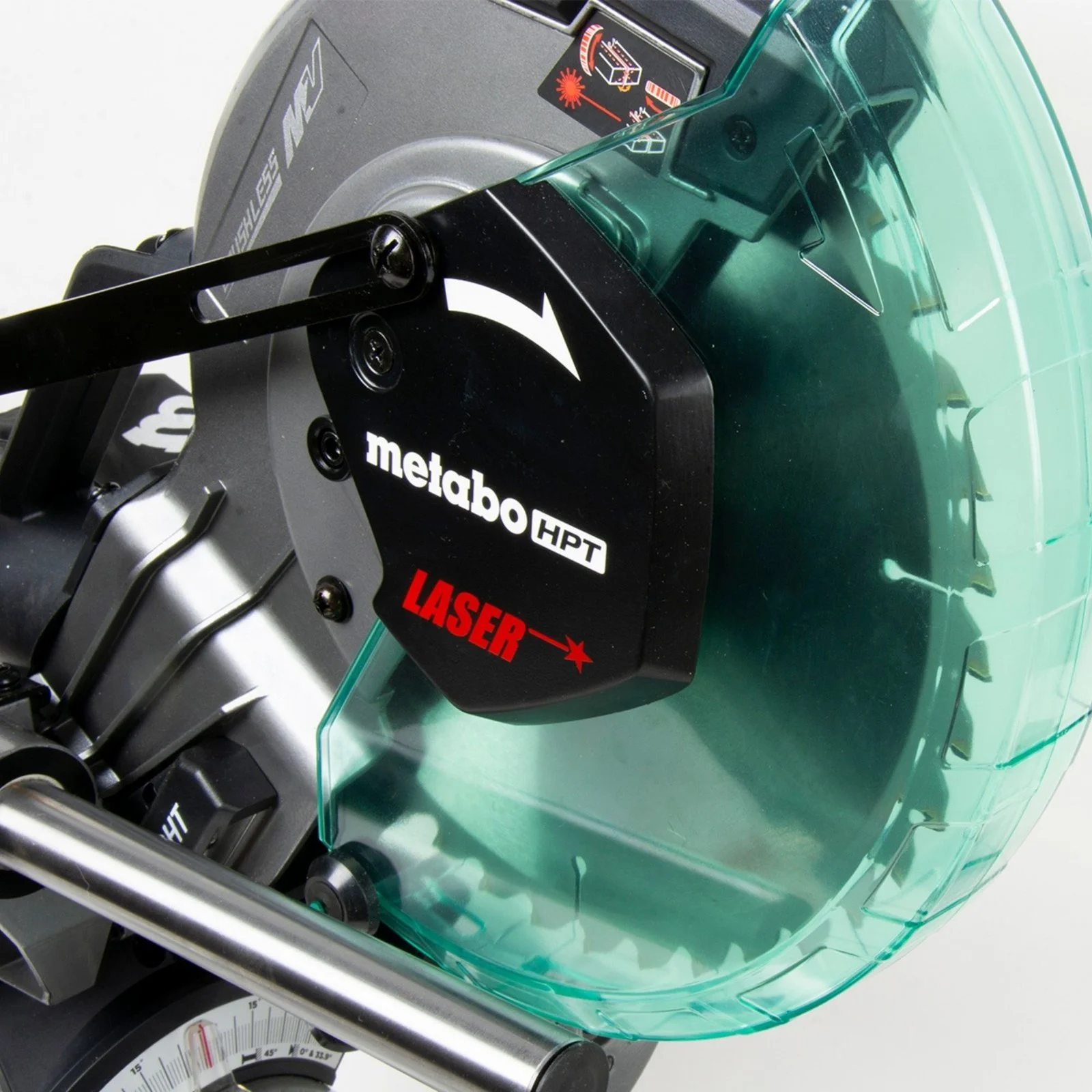 Metabo HPT MultiVolt 36V Sliding Miter Saw 10-Inch Blade C3610DRAQAM 2 Metabo HPT MultiVolt 36V Sliding Miter Saw 10-Inch Blade C3610DRAQAM - Image 2