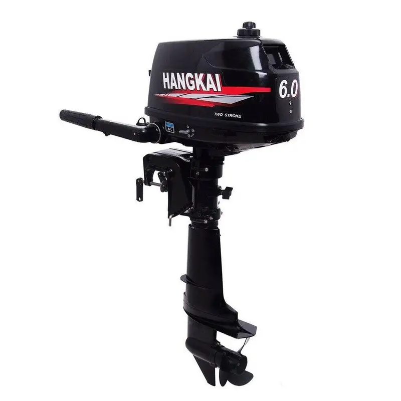 Hangkai Water Cooled 2 Stroke 6HP Outboards Motors Petrol Powered Engine 5 Hangkai Water Cooled 2 Stroke 6HP Outboards Motors Petrol Powered Engine - Image 5