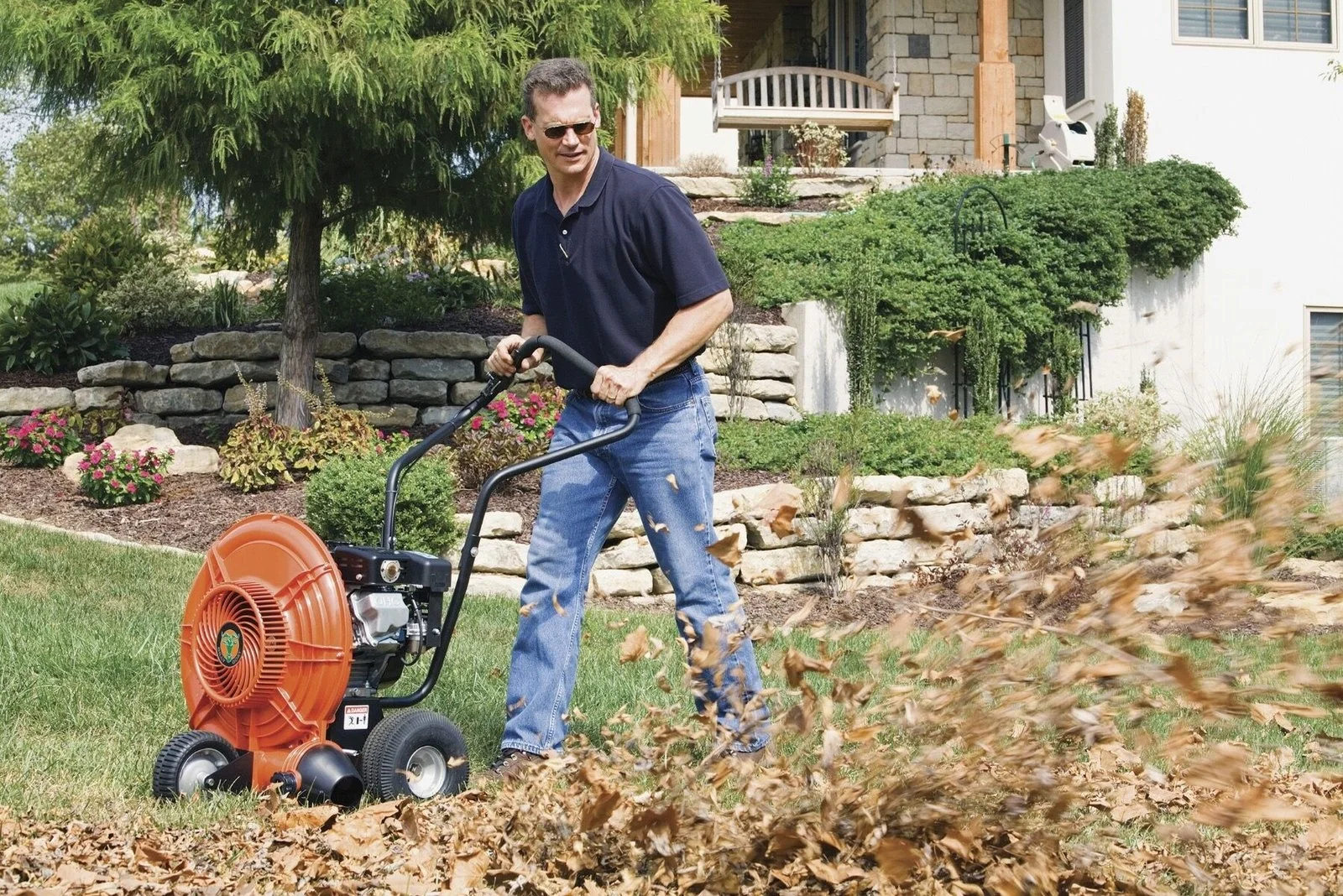 Billy Goat F601V Force 205cc Push Walks Behind Leaf Blower 2 Billy Goat F601V Force 205cc Push Walks Behind Leaf Blower - Image 2
