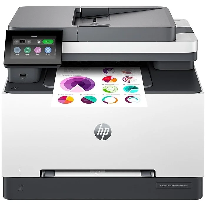 HP Color LaserJet Pro MFP 3301fdw | Colors | Print, copy, scan, fax | Wireless | 499Q5F#BGJ 4 HP Color LaserJet Pro MFP 3301fdw | Colors | Print, copy, scan, fax | Wireless | 499Q5F#BGJ - Image 4