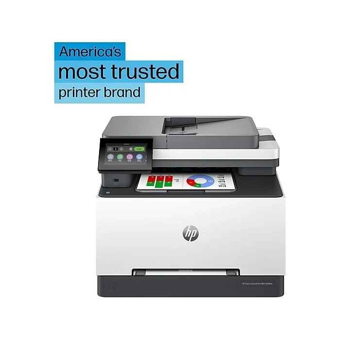 HP Color LaserJet Pro MFP 3301fdw | Colors | Print, copy, scan, fax | Wireless | 499Q5F#BGJ 2 HP Color LaserJet Pro MFP 3301fdw | Colors | Print, copy, scan, fax | Wireless | 499Q5F#BGJ - Image 2