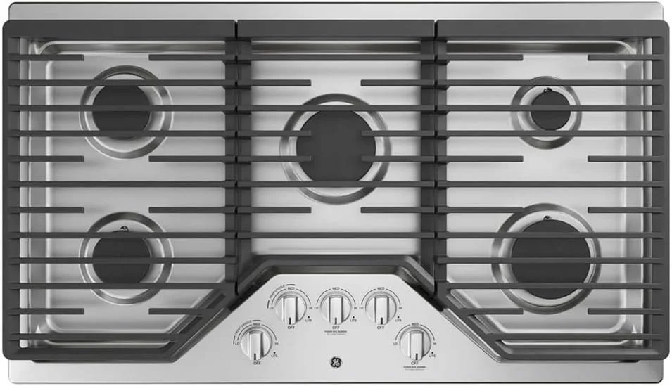 GE 36-Inch Built-in Gas Cooktops JGP5036SLSS 4 GE 36-Inch Built-in Gas Cooktops JGP5036SLSS - Image 4