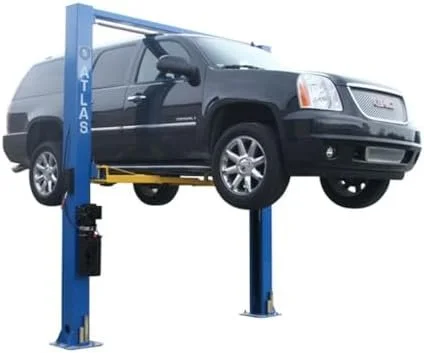 ATLAS Automotive Equipment 9OHSC-SS 2-Post Vehicle Overhead Lift, 11’9” Minimum Ceiling Height, 9,000lb Capacity, Clear Floor, 11’10” Height, 3-Stages Front and 2-Stage Rear Arms, for DIY/Hobbyists 2 ATLAS Automotive Equipment 9OHSC-SS 2-Post Vehicle Overhead Lift, 11’9” Minimum Ceiling Height, 9,000lb Capacity, Clear Floor, 11’10” Height, 3-Stages Front and 2-Stage Rear Arms, for DIY/Hobbyists - Image 2