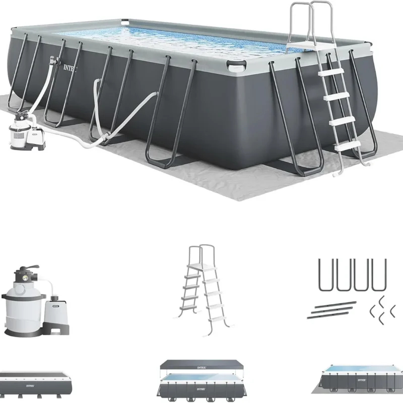 Intex Ultra XTR Rectangular Swimming Pool Set with Pumps 7 l1 13 1 - stylecityinc