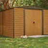 Arrow WR1012 Woodridge EG Steel Storage Shed, 10 by 12-Feets