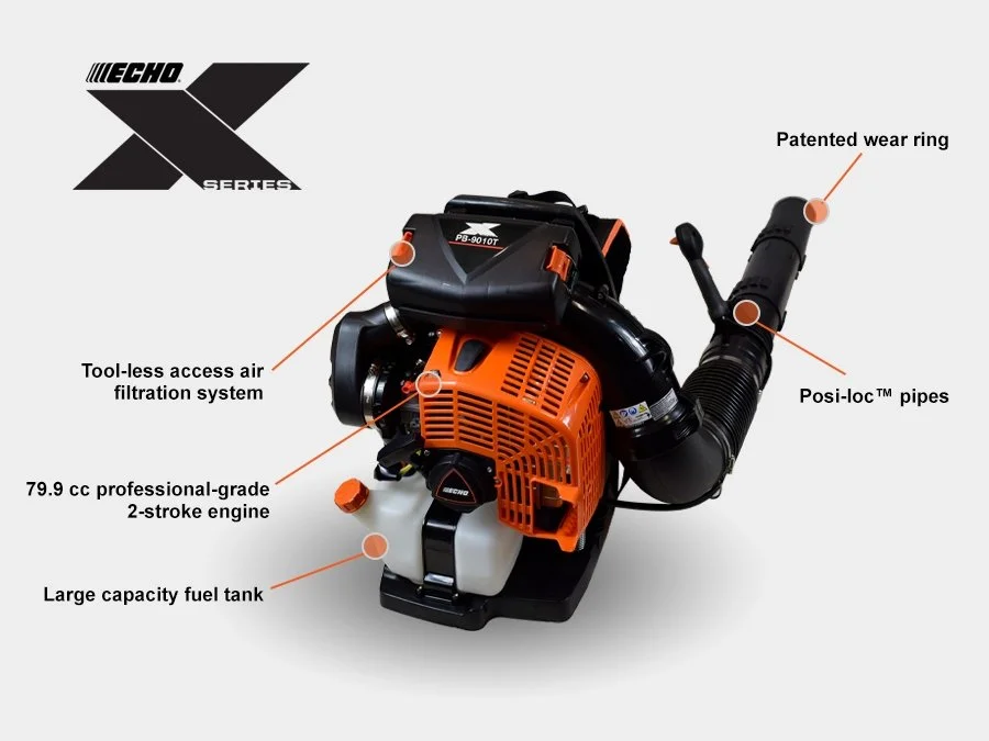 ECHO X Series Backpacks Blower PB-9010T 2 ECHO X Series Backpacks Blower PB-9010T - Image 2