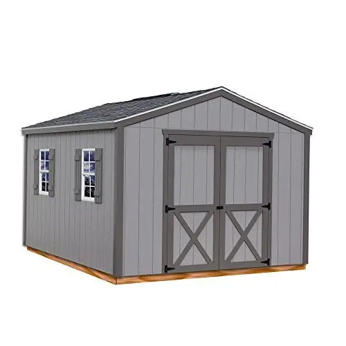 Best Barns Elm 10 ft. x 12 ft. Woods Storage Shed Kit with Floor elm_1012df 1 Best Barns Elm 10 ft. x 12 ft. Woods Storage Shed Kit with Floor elm_1012df