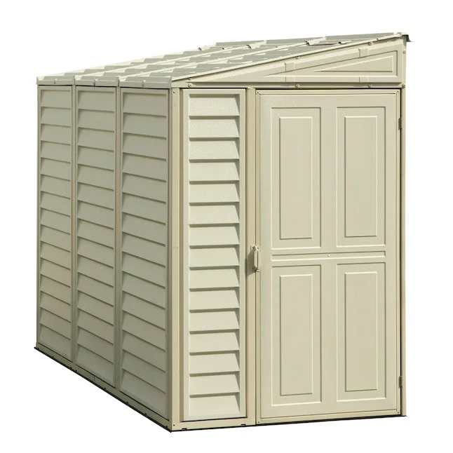 DuraMax Building Products 4-ft x 8-ft Sidemate Off-white Lean-to Vinyl Storage Sheds 1 DuraMax Building Products 4-ft x 8-ft Sidemate Off-white Lean-to Vinyl Storage Sheds