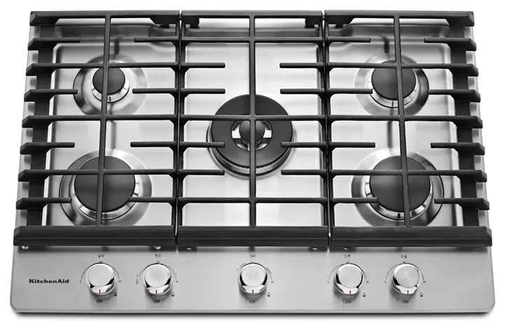 KitchenAid 30″ 5-Burner Gas Cooktops KCGS550ESS 5 KitchenAid 30″ 5-Burner Gas Cooktops KCGS550ESS - Image 5