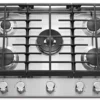 KitchenAid 30″ 5-Burner Gas Cooktops KCGS550ESS