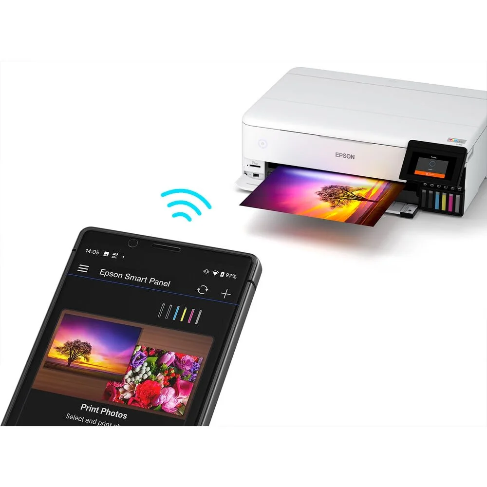 Epson EcoTank Photo ET-8550 All-in-One Supertank Printers 3 Epson EcoTank Photo ET-8550 All-in-One Supertank Printers - Image 3