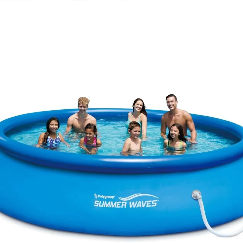 Summer Waves 15ft x 36in Quick Set Inflatable Outdoor Above Grounds 5 u3 13 1 - stylecityinc