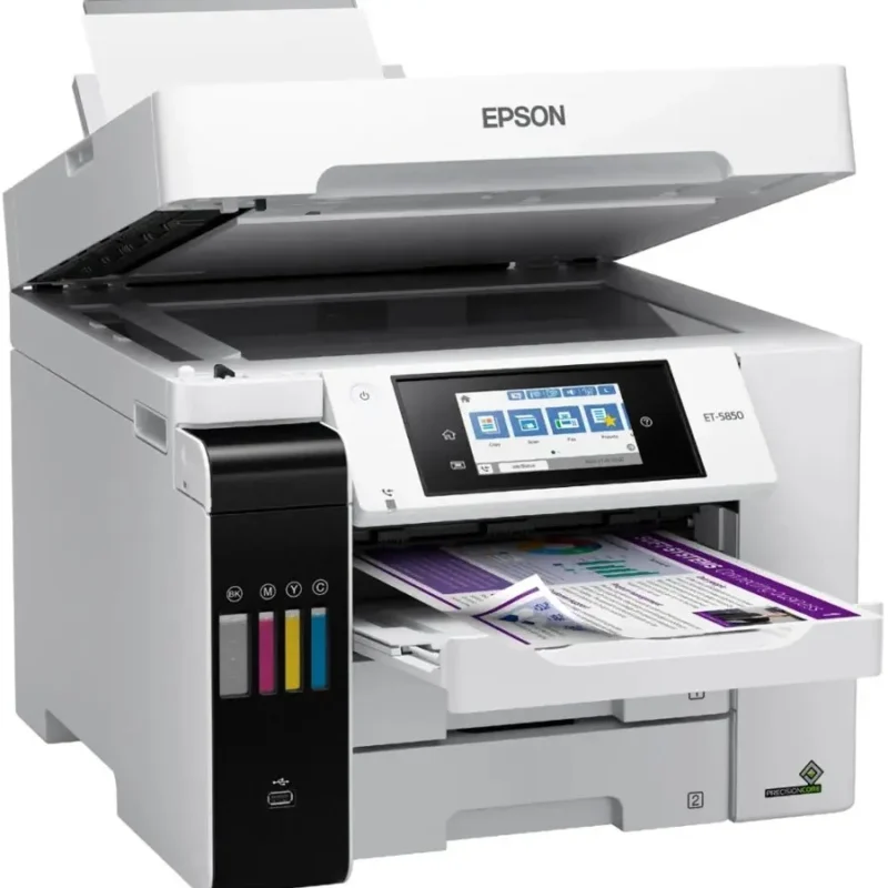 Epson EcoTank Pro ET-5850 Wireless Color All-in-One Supertanks Printer C11CJ29201 7 w1 20 1 - stylecityinc