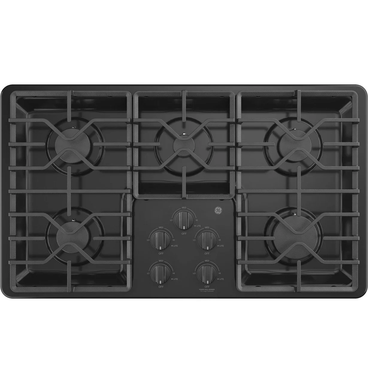 GE 36″ Built-in Gas Cooktops JGP3036DLBB 1 GE 36″ Built-in Gas Cooktops JGP3036DLBB